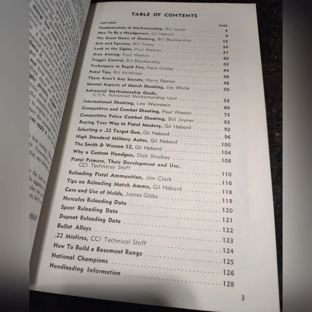 The Pistol Shooter's Treasury Book, Softcover